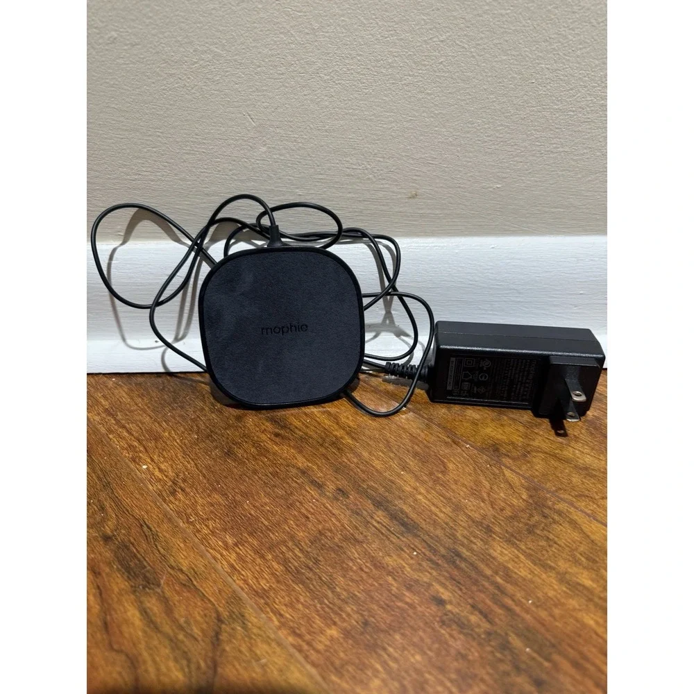 Mophie Wireless Charging Pad, Black, SC-WRLS-BASE, 19V